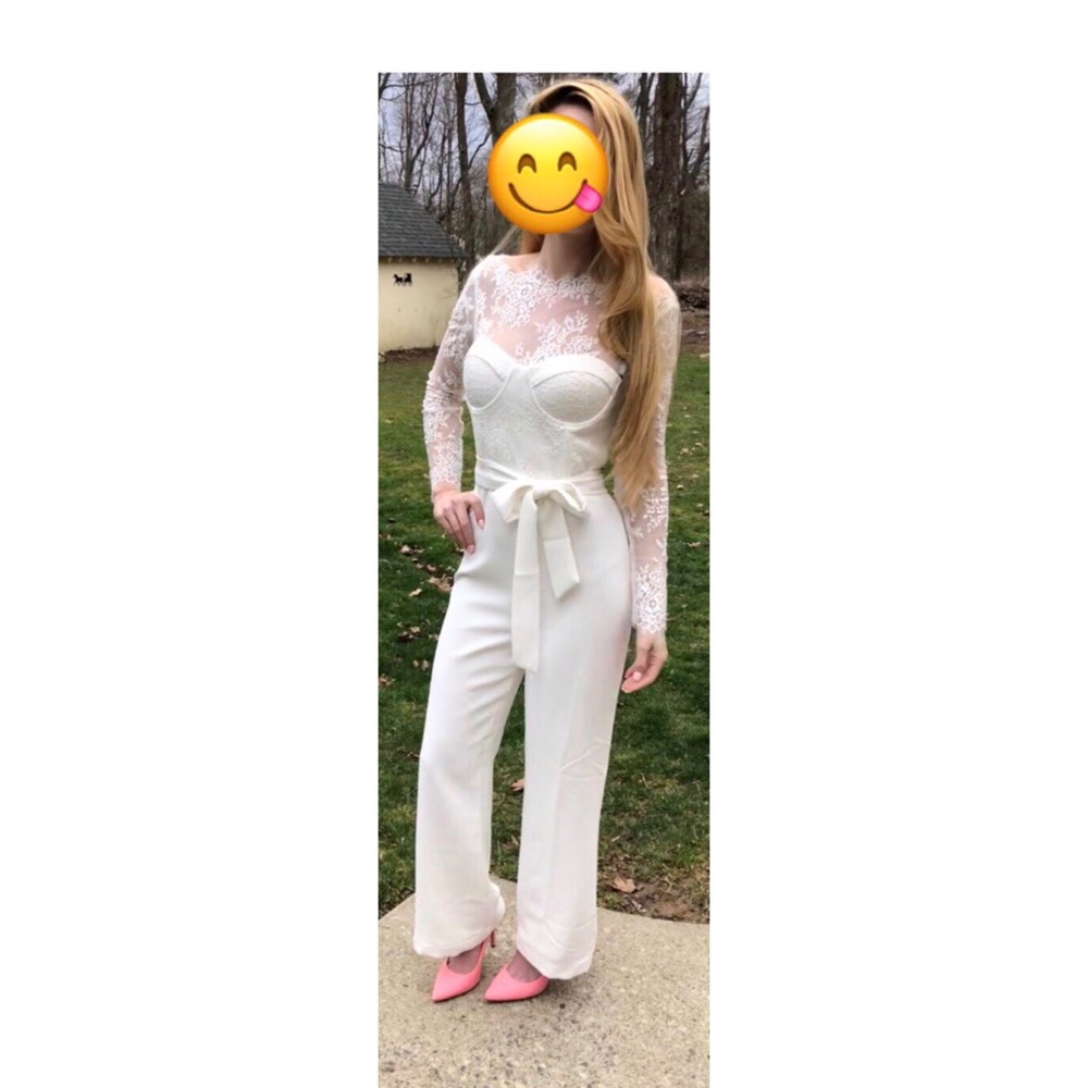 Lace Pantsuit - Picture 2 of 8